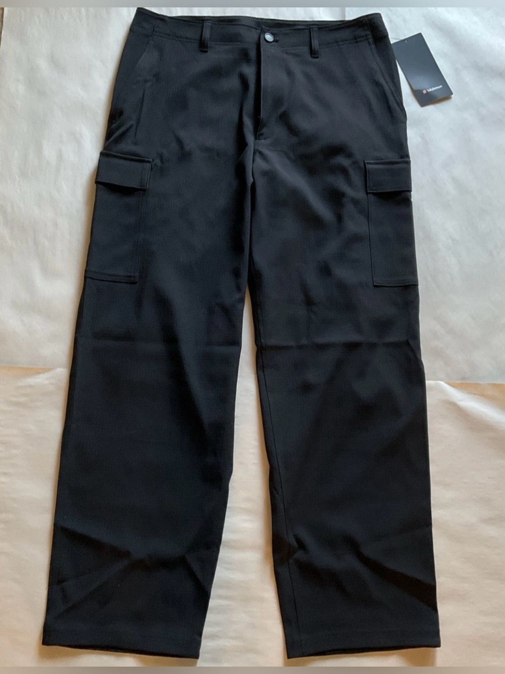 Lululemon Ripstop Cargo Pant Regular Black Men’s Size 34 NWT Relaxed Fit